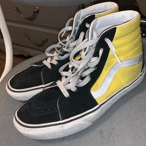 Electric Yellow Custom Vans
